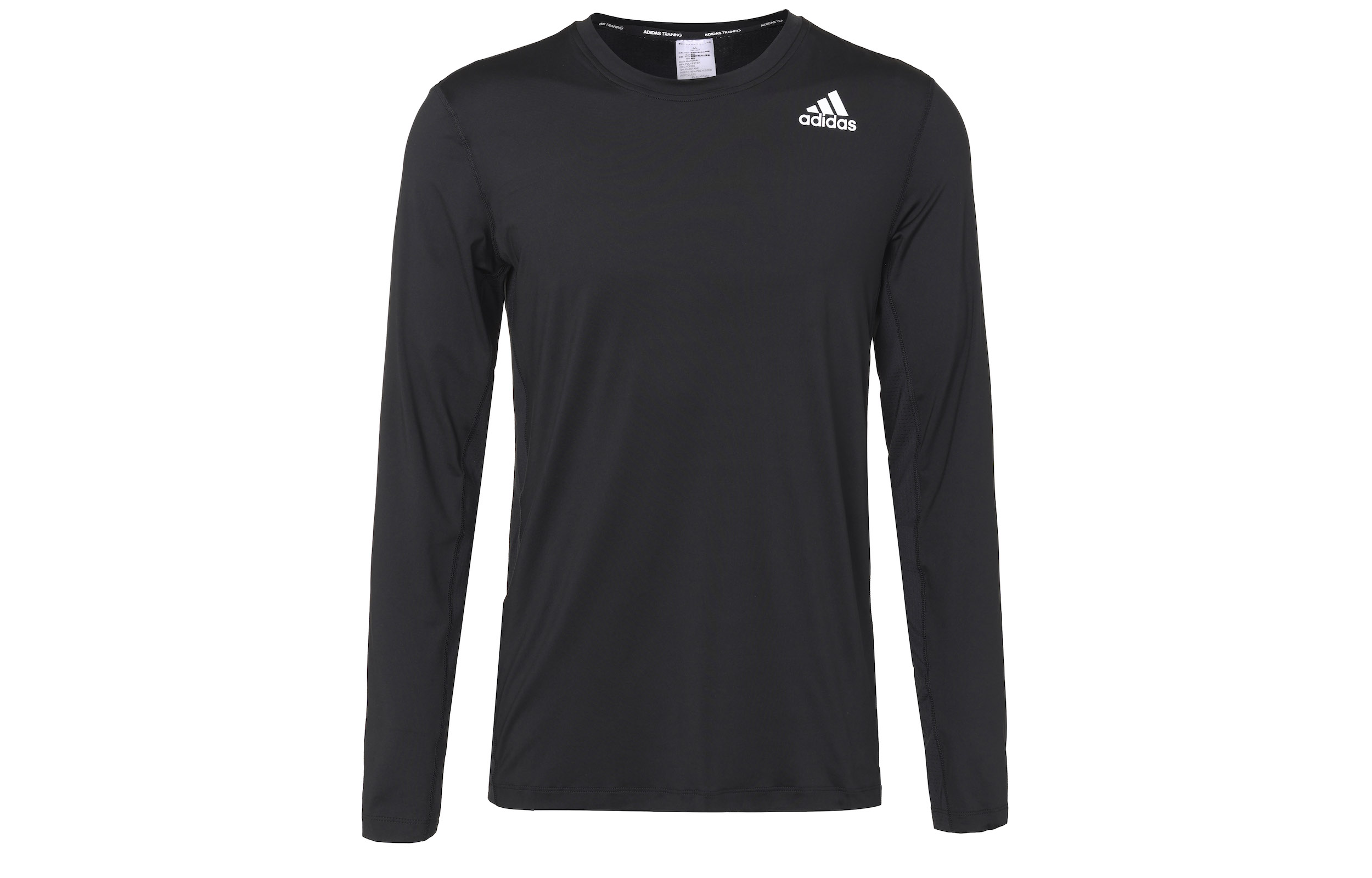 Adidas, sports black long-sleeve for training for gym, for running