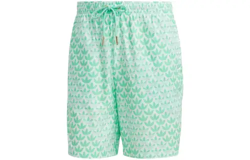 Adidas Originals Casual Shorts Men's Green Moderate