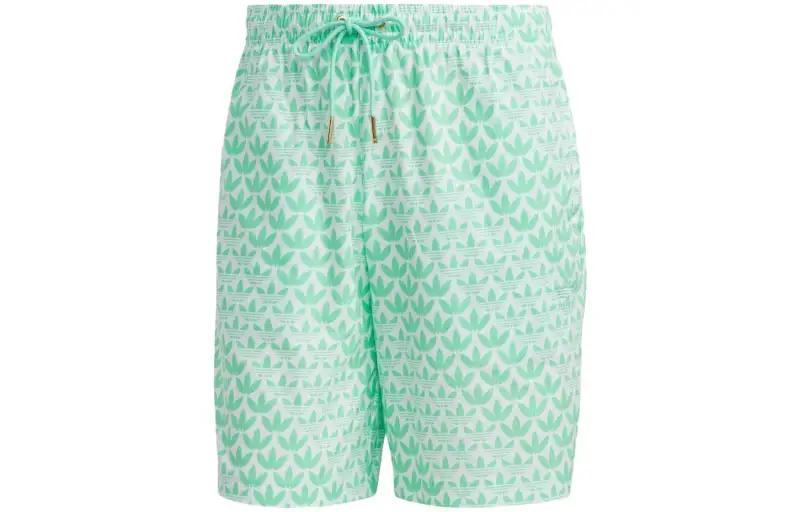 Adidas Originals Casual Shorts Men's Green Moderate