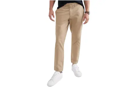 Tommy Hilfiger Slim Fit Flex Tommy Chino Pants & Shorts Casual Pants Men's Khaki