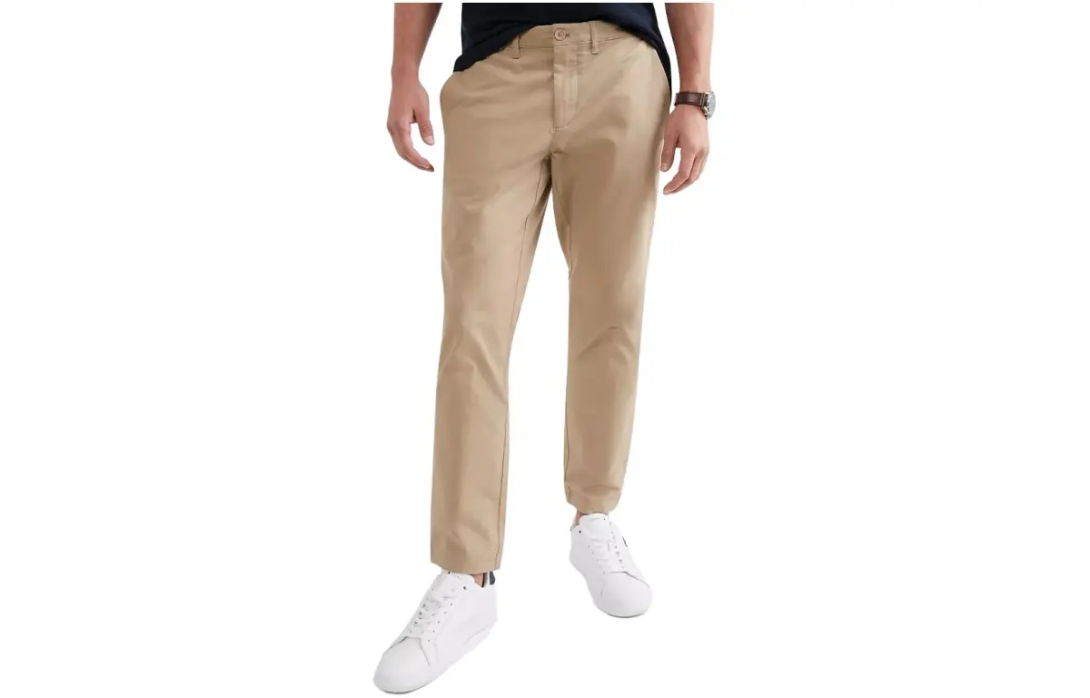 Tommy Hilfiger Slim Fit Flex Tommy Chino Pants & Shorts Casual Pants Men's Khaki
