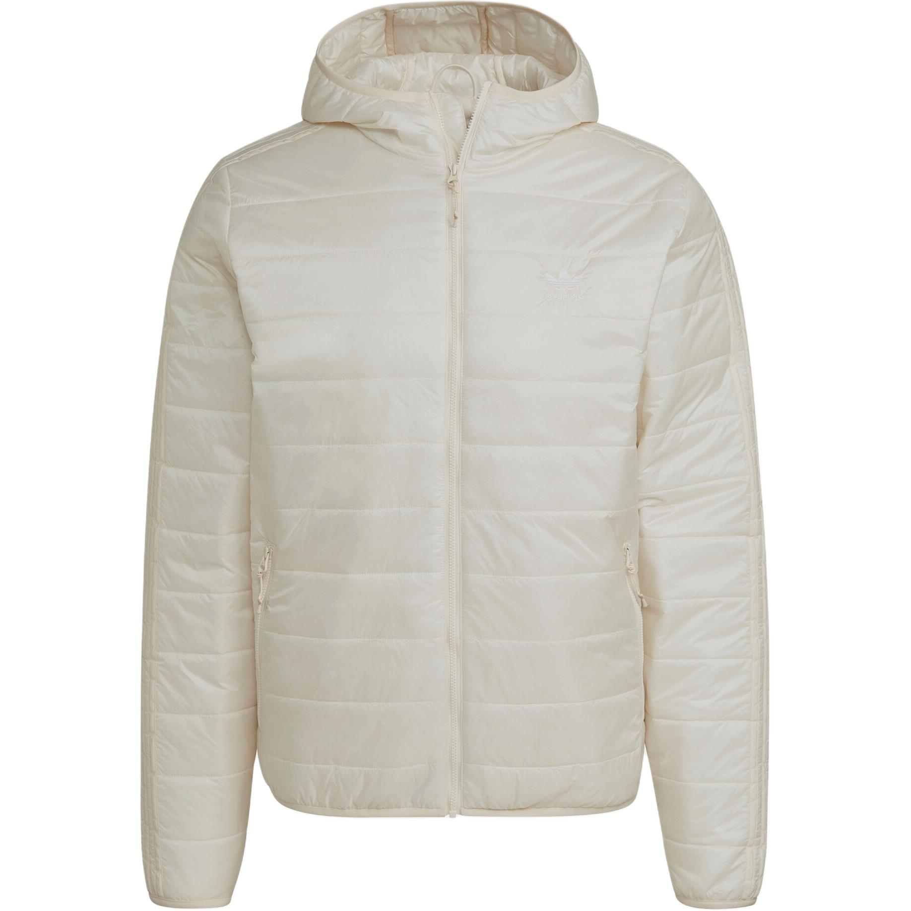 Adidas Originals Padded Hooded Puffer Jacket Puffer Jacket Men's Ecru