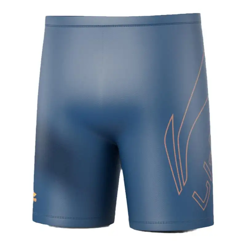 Li Ning Sports Trendy Collection Swimming Shorts Men's Blue Orange