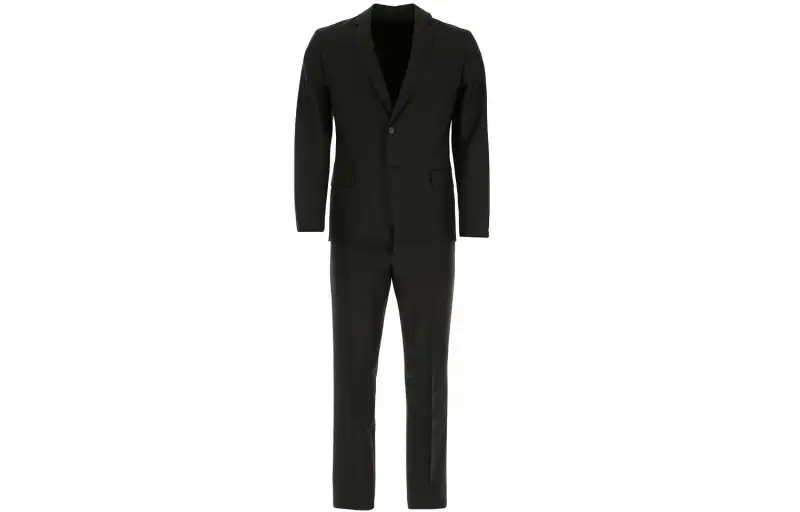 PRADA Business Suits Men's Lapel Moderate