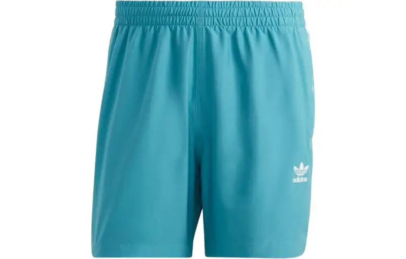 Adidas Originals 3 Stripes Casual Shorts Men's Blue