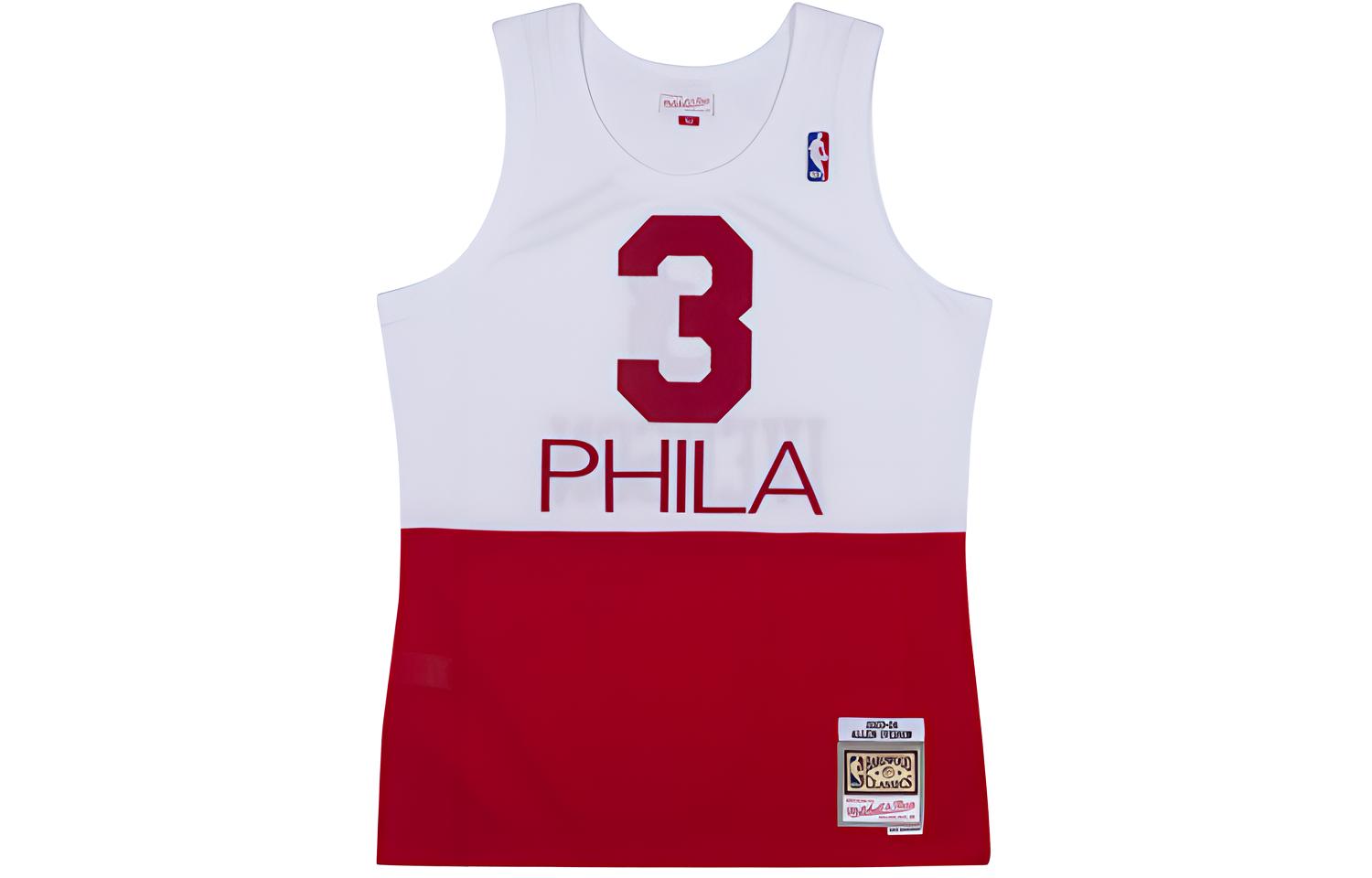 Mitchell Ness Basketball Jersey Men’s White Red