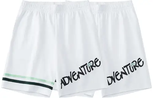 Anta Loose Fit Shorts Summer Unisex 1 Set 2 Pack White