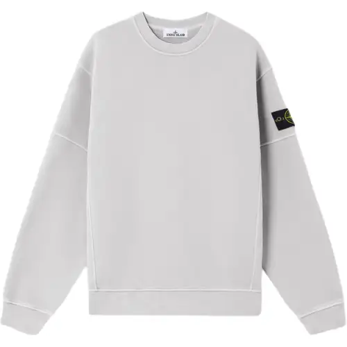 STONE ISLAND Logo Patch Crewneck Sweatshirt
