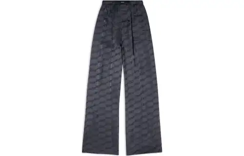Balenciaga Casual Pants, Regular Fit Men's Marine Blue