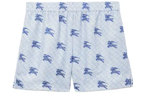 Burberry Ekd TB-Monogram Knee-Length Shorts