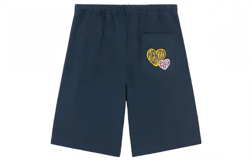 KENZO Casual Shorts Men's Midnight Blue Moderate