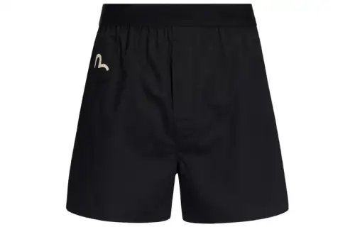 EVISU Casual Shorts Men's Black Moderate