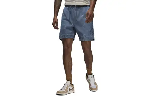 Jordan Air Denim Shorts Men's Blue Gray