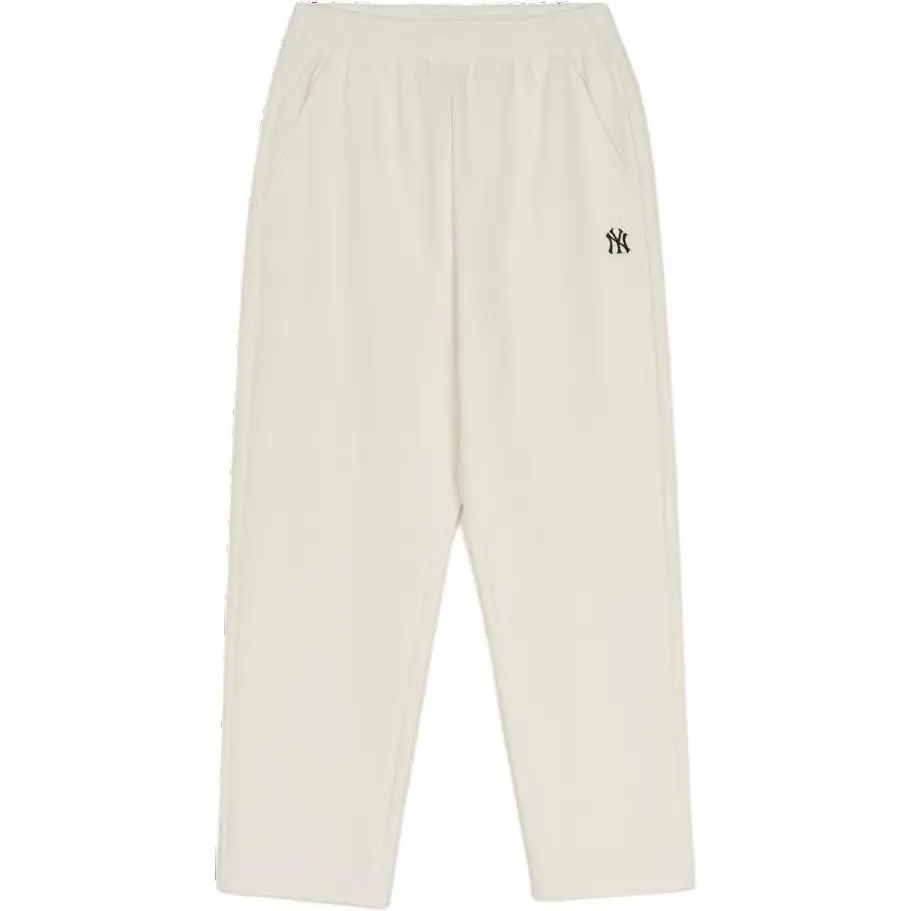 MLB New York Yankees Casual Pants Unisex Cream