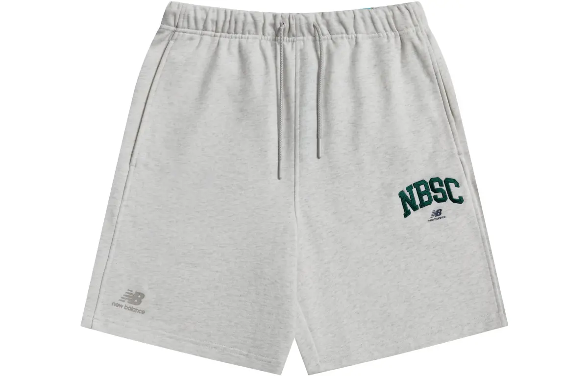 New Balance Retro Sports Casual Shorts Men's Light Gray