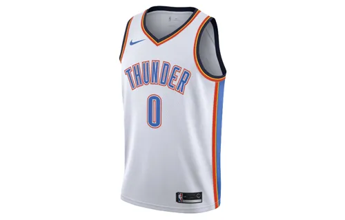 Nike X NBA Russell Westbrook Association Edition Sleeveless Basketball Jersey White