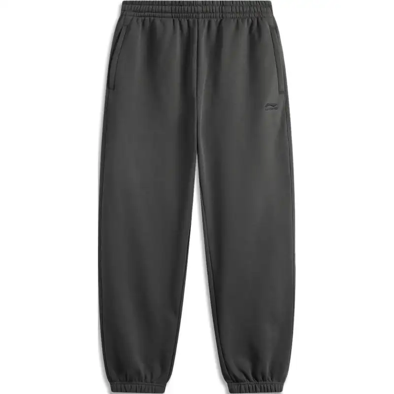 Li Ning Sports Life Collection Anti Static Thermal Comfortable Fleece Lined Versatile Solid Color Elastic Cuff