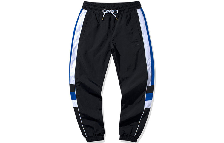 Li Ning Full Length Pants Unisex Black