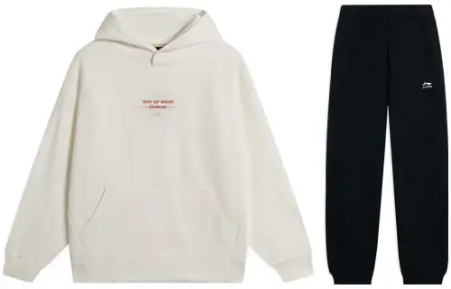 Li Ning Casual Sportswear Men's Hooded Moderate