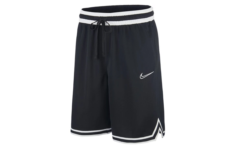 Nike Basketball Shorts Men’s Black Moderate Straight Fit Pants