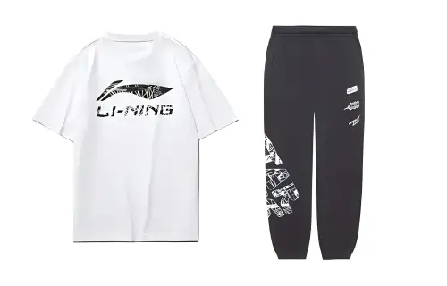 Li Ning Casual Sportswear Men's Crew Neck Moderate