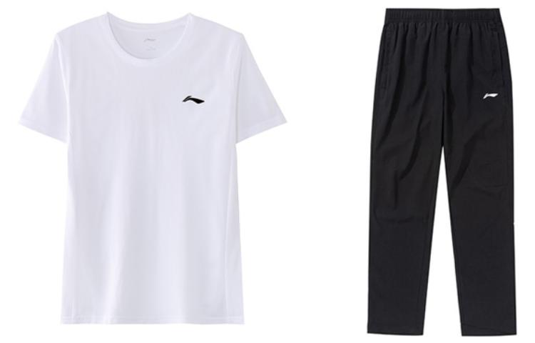 Li Ning Casual Sportswear Men’s Crew Neck Moderate