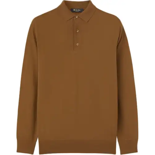 Loro Piana Polo Shirt Men's Brown