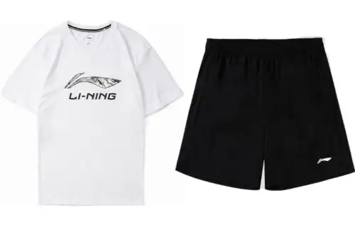 Li Ning Casual Sportswear Men's Crew Neck Moderate