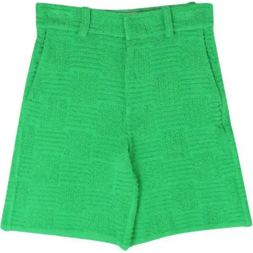 Bottega Veneta Casual Shorts Men's Green Moderate