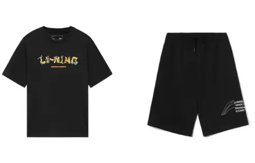 Li Ning Casual Sportswear Men's Crew Neck Moderate