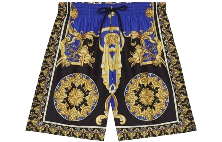 VERSACE Le Pop Classique Print Swim Trunks
