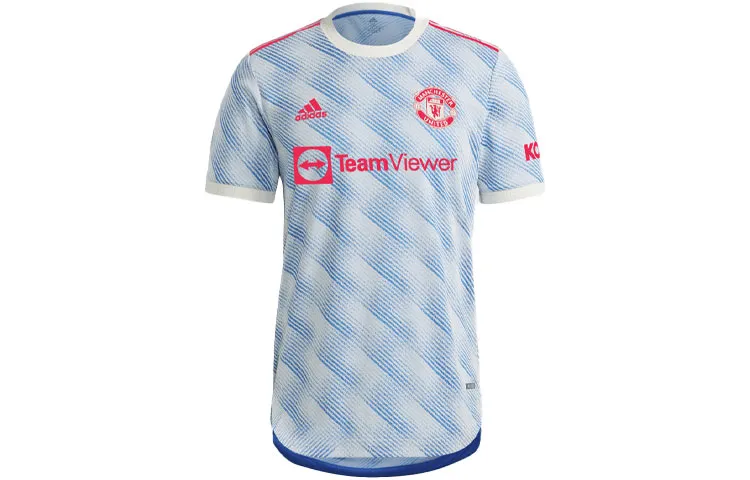 Adidas Manchester United Soccer Jerseys Men's Blue Moderate