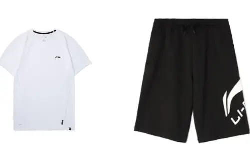 Li Ning Casual Sportswear Men's Crew Neck Moderate