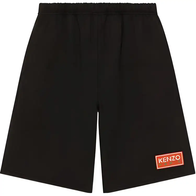 KENZO Logo Patch Bermuda Shorts