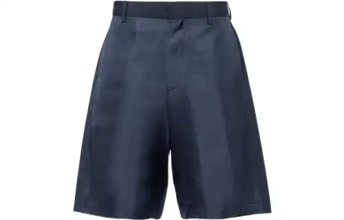 【Previous Season】logo-patch bermuda shorts