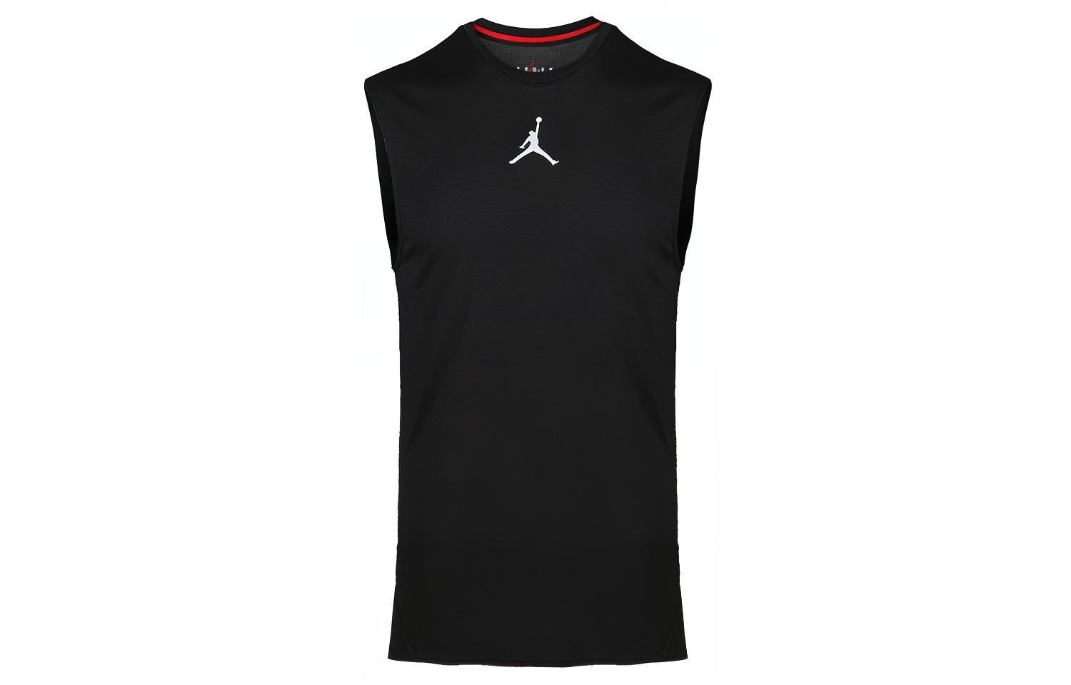 Jordan Basketball black vest for training for leisure sleevless