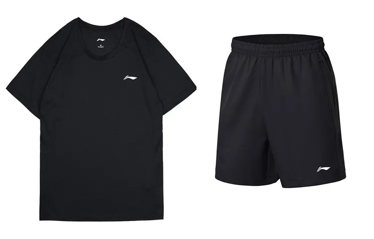 Li Ning Casual Sportswear Men's Crew Neck Moderate