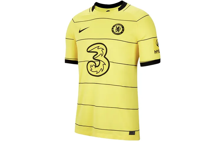 Nike Chelsea FC Soccer Jerseys Men's Oupite Yellow Moderate