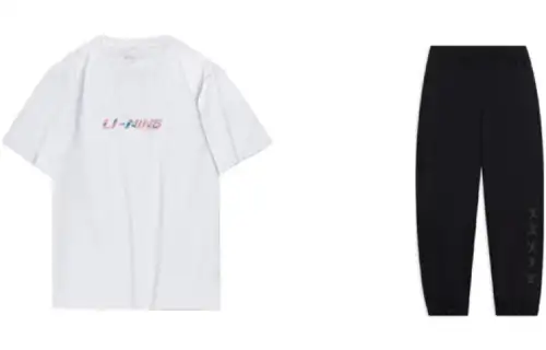 Li Ning Casual Sportswear Men's Crew Neck Moderate