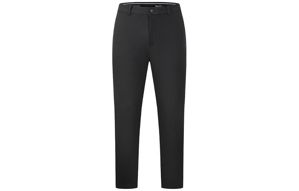 FILA Golf Casual Pants Men's Pitch Black Moderate Straight Fit Pants