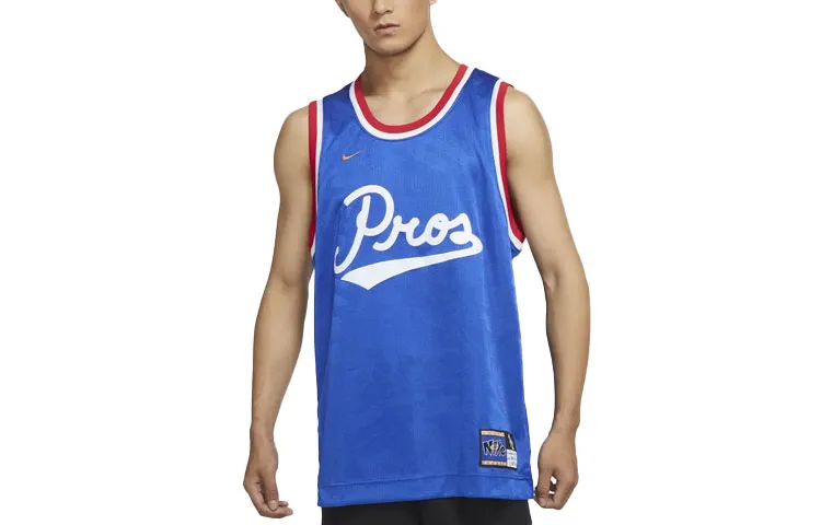 Nike Vintage Basketball Jersey Men's Blue
