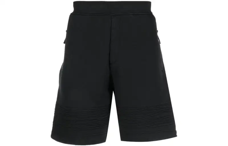STONE ISLAND Casual Shorts Men's Black Thin