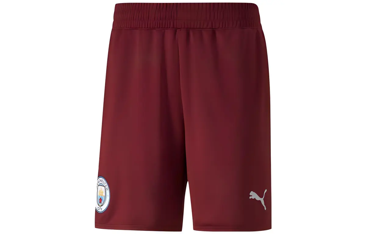 PUMA AC Beige Blue Casual Shorts Men's