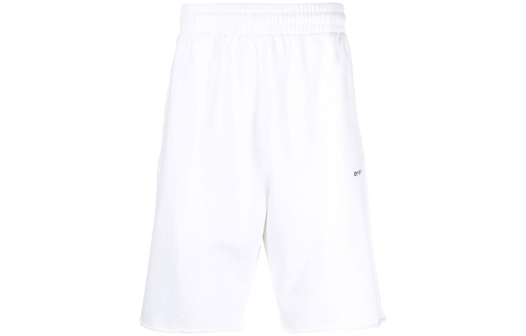 OFF-WHITE Wave Outl Diagonal Shorts