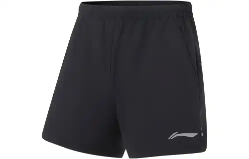 Li Ning Badminton Collection Casual Shorts Men's Black Moderate