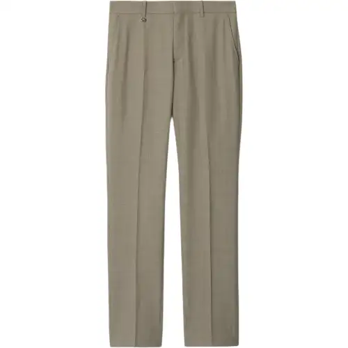 Burberry SS25 Casual Pants Men's Olive