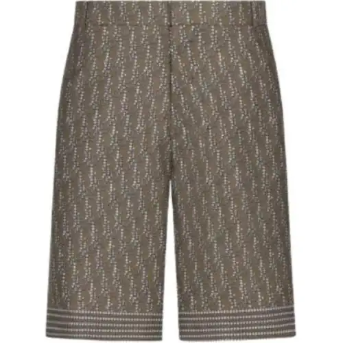 DIOR Casual Shorts Men's Brown Moderate