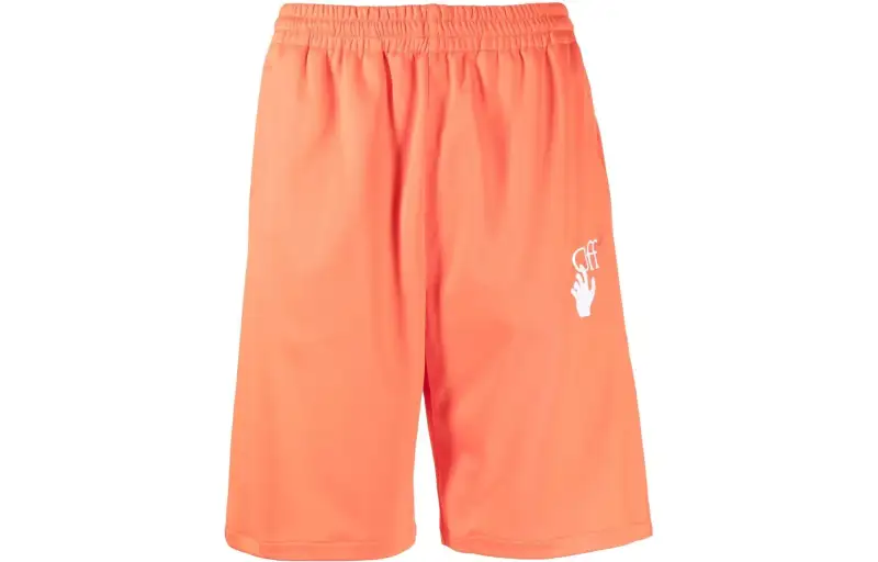 OFF-WHITE Hands Off knee-length shorts