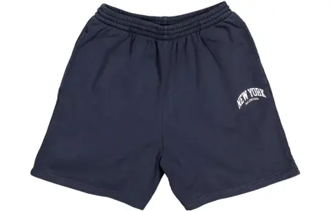 Balenciaga SS23 Casual Shorts Regular Fit Men's Marine Blue