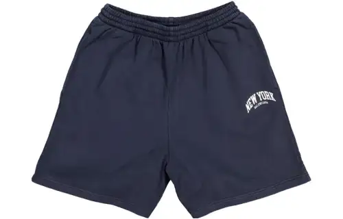 Balenciaga SS23 Casual Shorts Regular Fit Men's Marine Blue